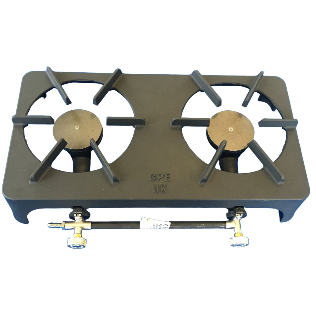 Cast Iron Double Burner Gas Stove