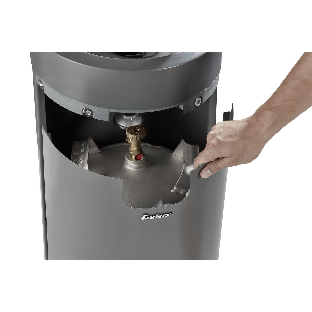 Enders Nova LED Fire Pit Bundle - Grey | Medium