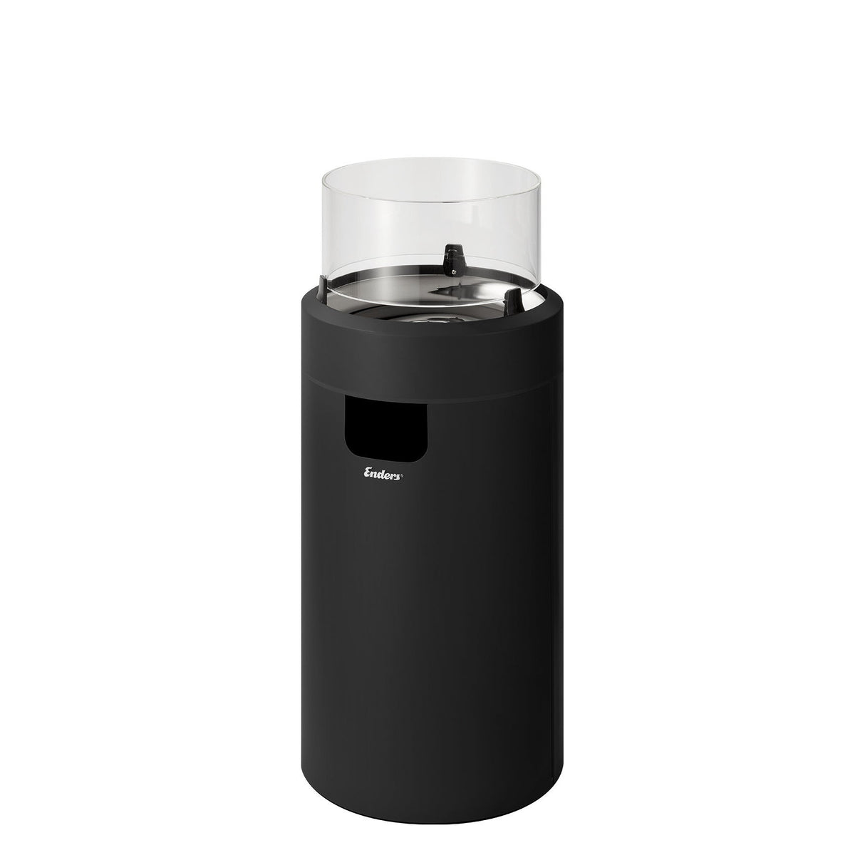 Enders Nova LED Fire Pit Bundle - Black | Medium