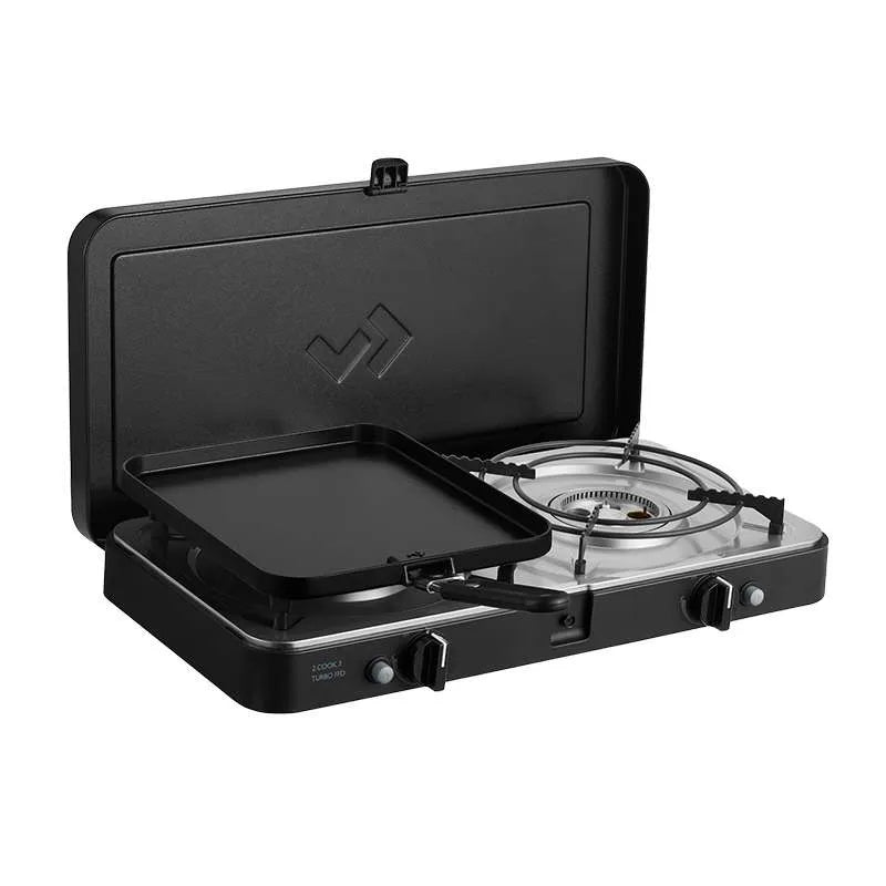 2 cook turbo with flat plate