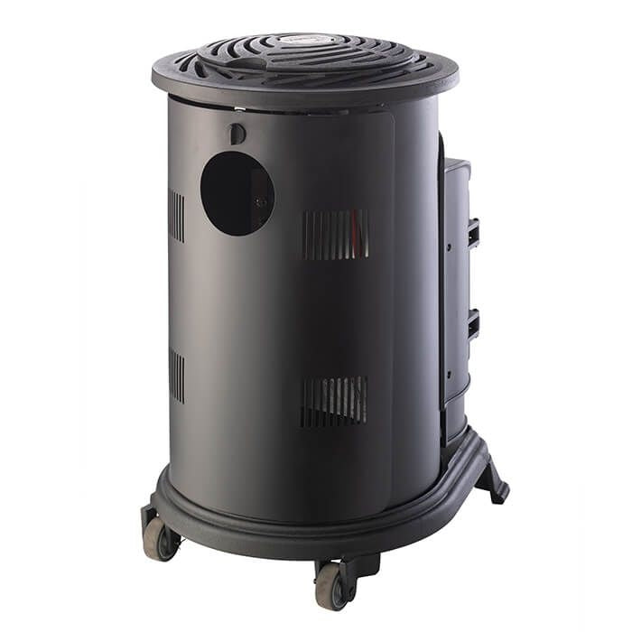 Provence Portable Gas Heater - Matt Black