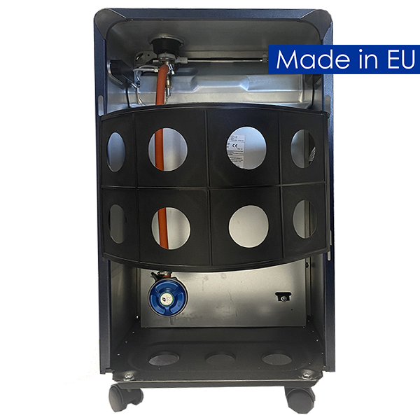 azure blue flame portable calor gas heater 15kg