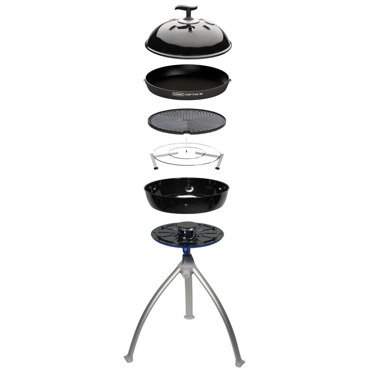 cadac grillo chef 40 bbq chef pan combo