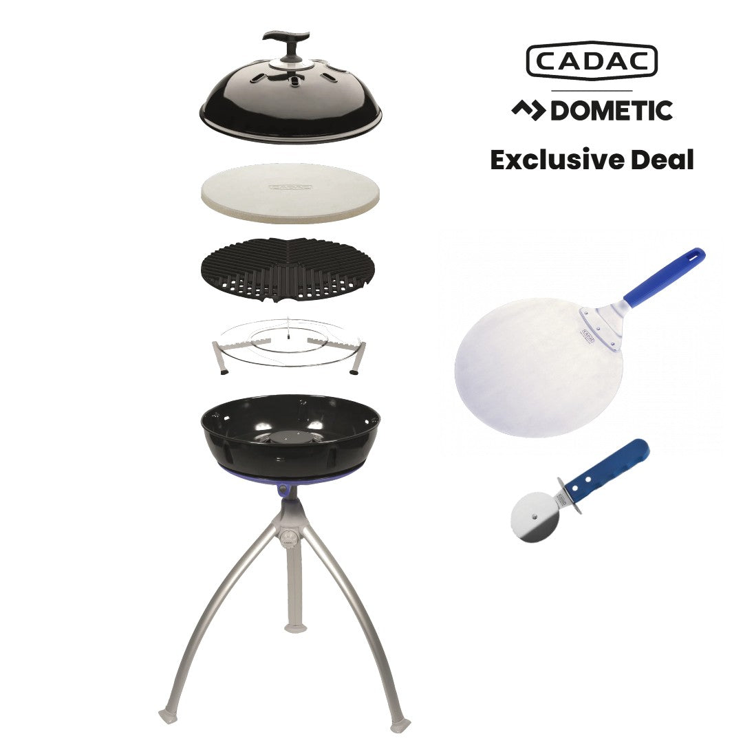 cadac grillo chef 40 bbq pizza combo