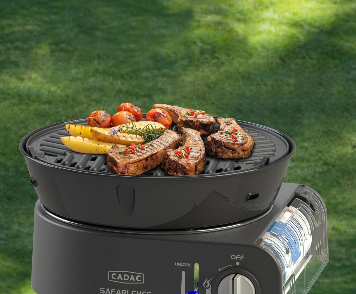 cadac safari chef 30 compact bbq food