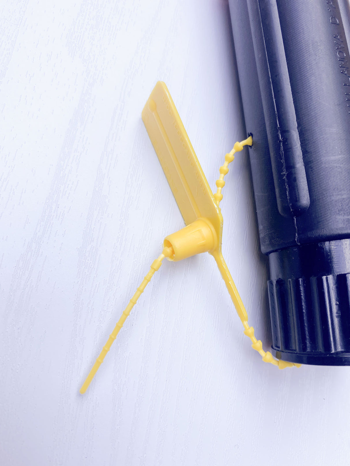 fire safety stick anti tamper tag