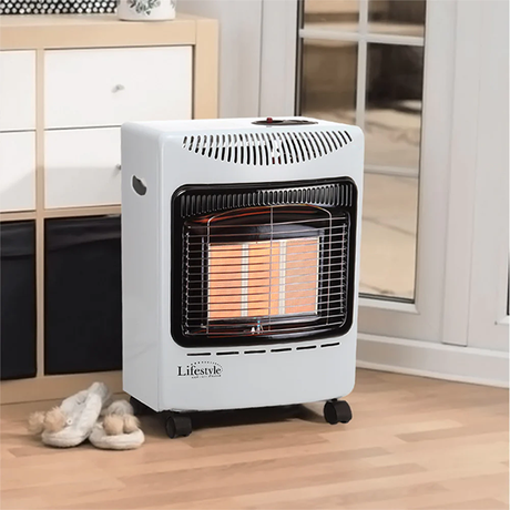 lifestyle heatforce mini white calor gas heater