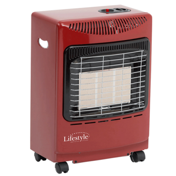 lifestyle mini heatforce red calor gas heater
