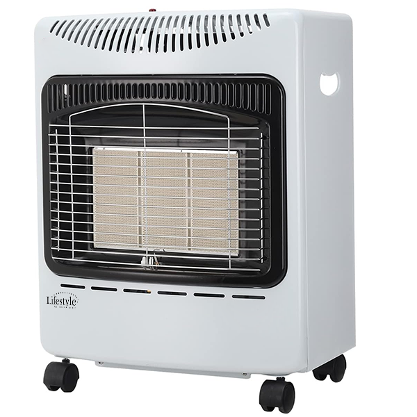 mini white calor gas heater