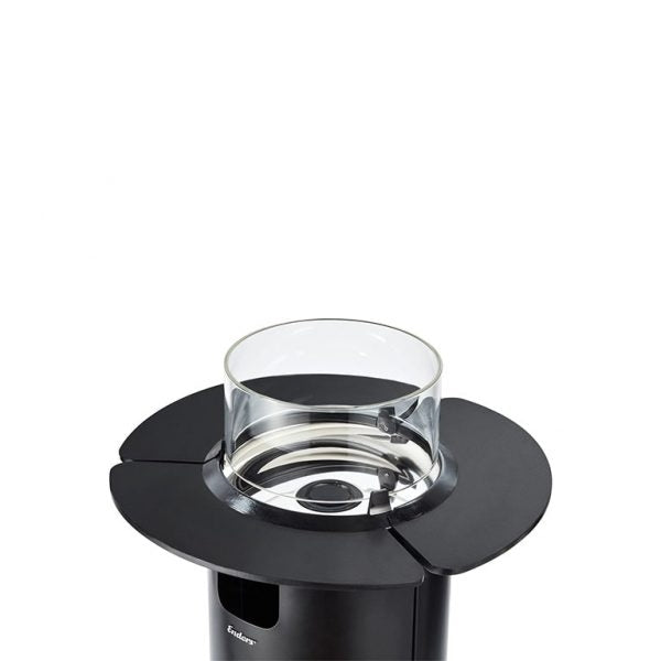 Enders Nova LED Fire Pit Bundle - Black | Medium
