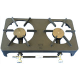 Cast Iron Double Burner Gas Stove