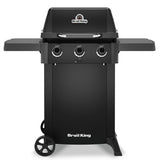 Black grill with 'Broil King' branding on a white background
