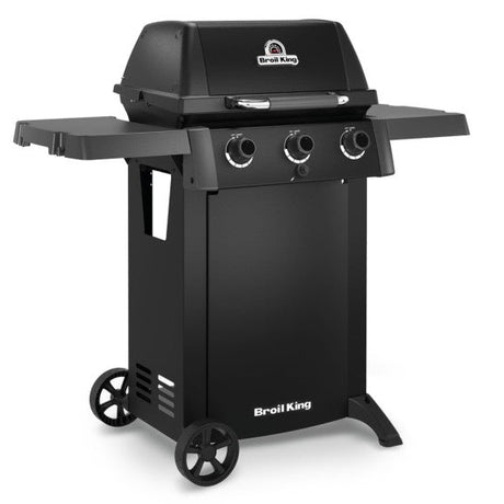 Black Broil King grill on a white background