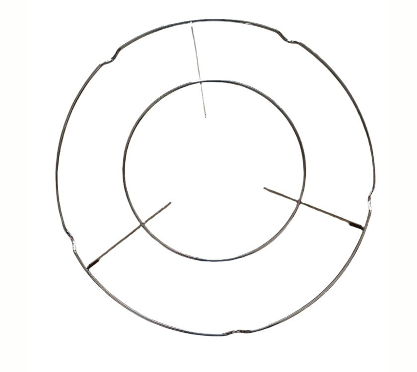 Cadac Carri Chef 40 Pot Stand is made of nickel-plated steel.