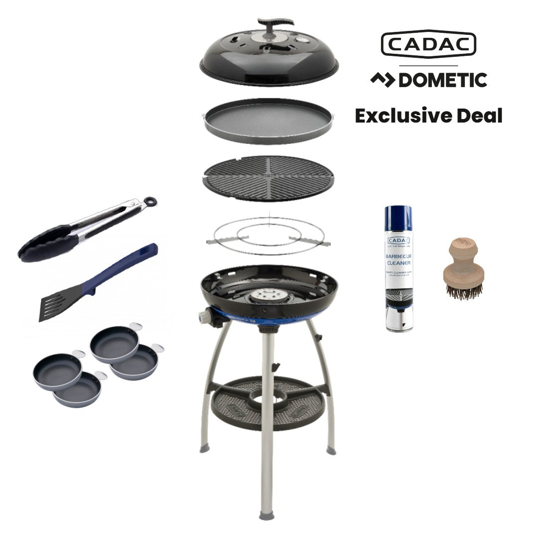 cadac carri chef 50 bbq chef pan pro combo