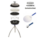 cadac grillo chef 40 bbq pizza combo