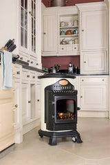 Provence Cream Gas Heater with 15kg Butane