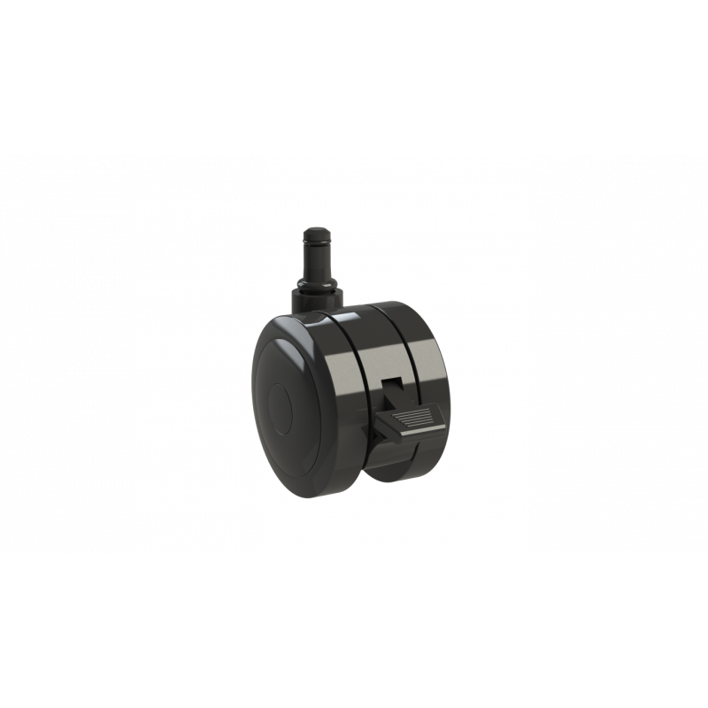 Cadac Citi Chef 50 Castor Wheel is made of standard heavy-duty swiveling and lockable plastic/polypropylene caster housings with integrated locking mechanisms