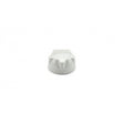 Cadac Eazi Chef Gas Control Knob is a heat resistant molded plastic with a white gloss finish.